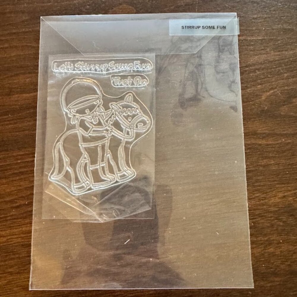 Stirrup Some Fun Clear Unmounted Stamp Set
